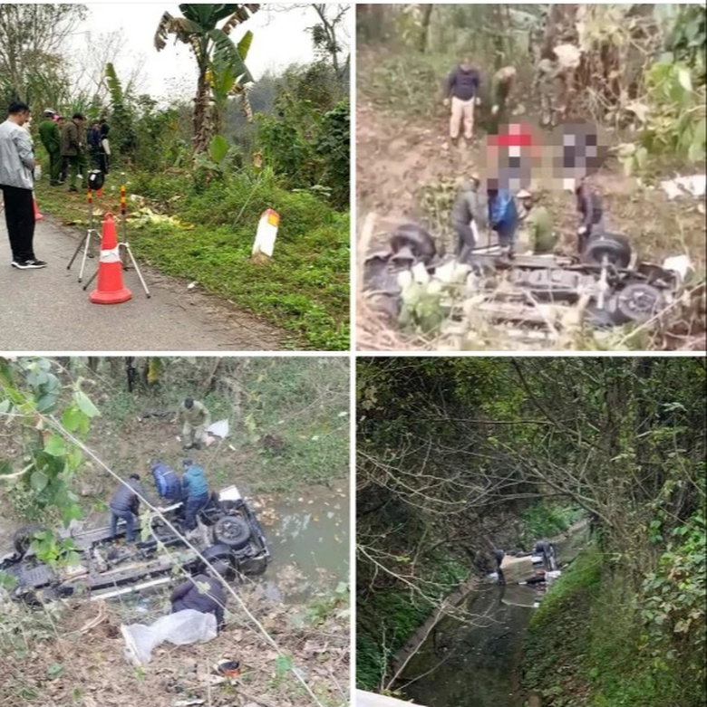 Gặp nạn tr&ecirc;n đường về qu&ecirc; ăn Tết, c&aacute;n bộ bi&ecirc;n ph&ograve;ng c&ugrave;ng bạn tử vong tại chỗ- Ảnh 1.
