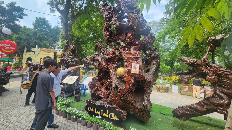 Hội hoa xu&acirc;n TP.HCM khoe sắc thu h&uacute;t người d&acirc;n 