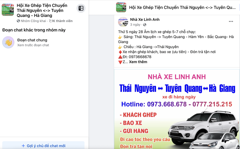Cận Tết, xe c&aacute; nh&acirc;n gom kh&aacute;ch lẻ đi chung, tiện chuyến nở rộ- Ảnh 2.