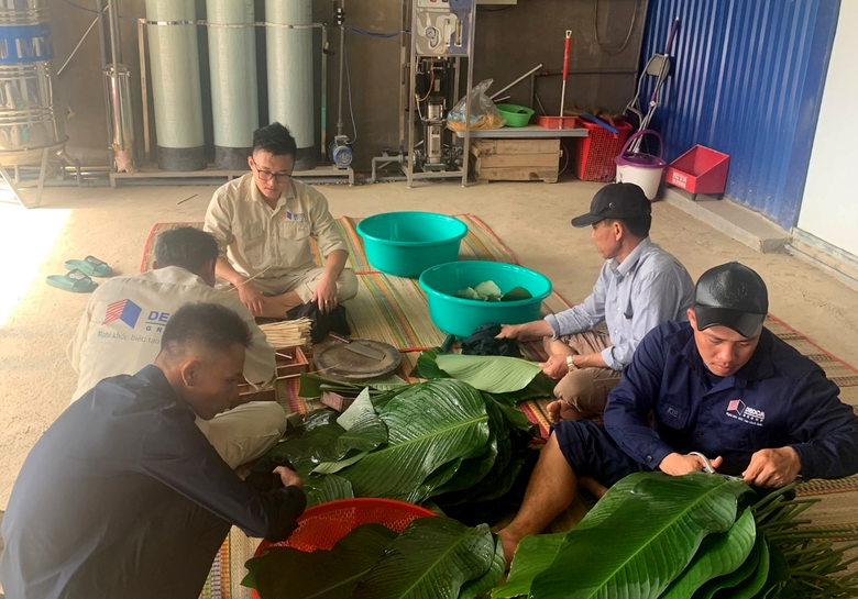 Gác tình riêng, đón Tết trên công trường cao tốc- Ảnh 2. Gác tình riêng, đón Tết trên công trường cao tốc- Ảnh 2.