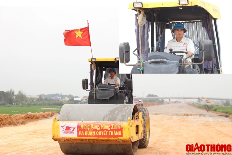 Tết kh&ocirc;ng nghỉ tr&ecirc;n c&ocirc;ng trường cao tốc Diễn Ch&acirc;u - B&atilde;i Vọt- Ảnh 5.