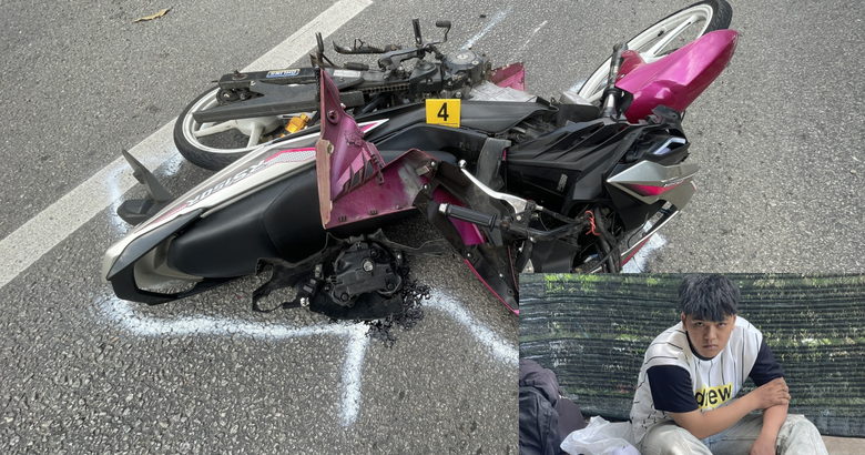 Khởi tố nam thanh ni&ecirc;n t&ocirc;ng CSGT nhập viện- Ảnh 1.