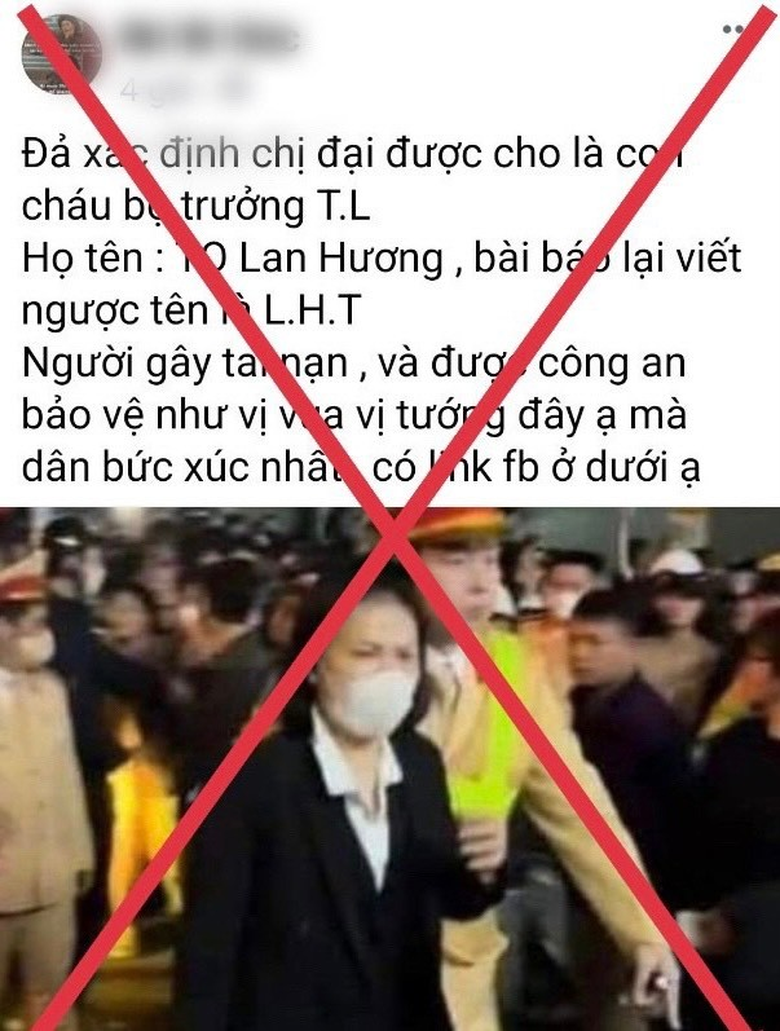 Phạt 7,5 triệu đồng người loan tin sai sự thật vụ nữ t&agrave;i xế vi phạm nồng độ cồn- Ảnh 2.