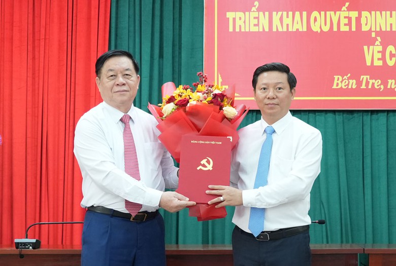 &Ocirc;ng Trần Thanh L&acirc;m l&agrave;m Ph&oacute; b&iacute; thư Tỉnh ủy Bến Tre- Ảnh 1.