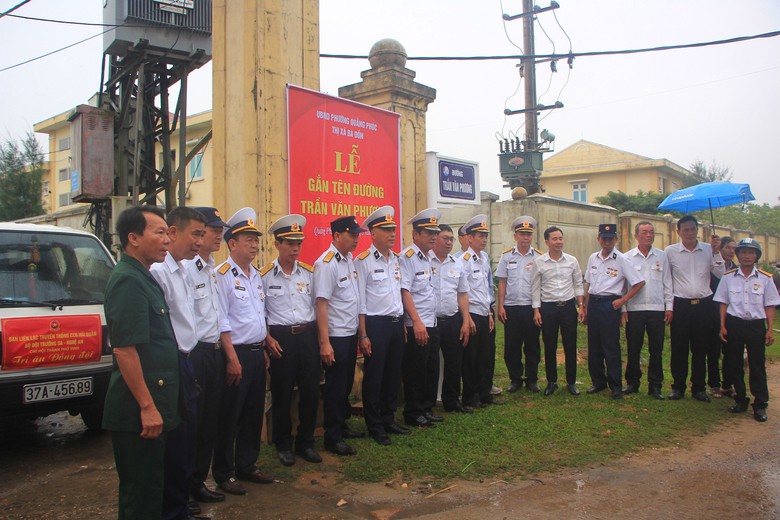 Liệt sỹ Gạc Ma Trần Văn Phương được gắn t&ecirc;n đường ở Quảng B&igrave;nh- Ảnh 2.