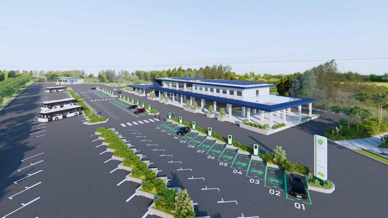 Cho ph&eacute;p lắp đặt trạm sạc xe điện trong bến xe- Ảnh 1.