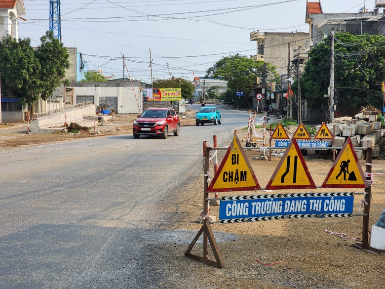 Vướng mặt bằng, đường ngh&igrave;n tỷ ở Th&aacute;i B&igrave;nh nguy cơ chậm tiến độ- Ảnh 1.