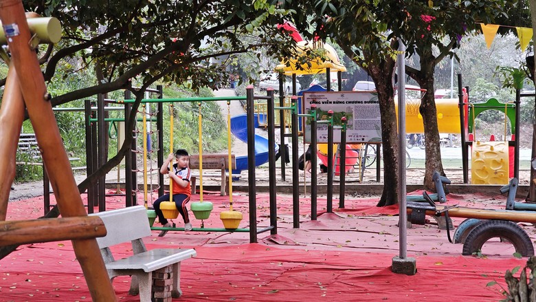 Công viên rừng giữa lòng Hà Nội được hồi sinh từ bãi rác- Ảnh 7. Công viên rừng giữa lòng Hà Nội được hồi sinh từ bãi rác- Ảnh 7.