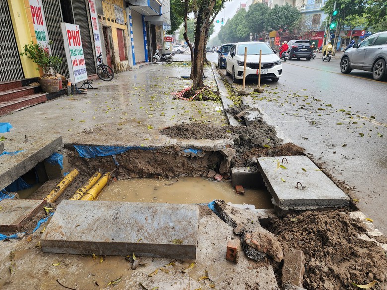 Th&aacute;i B&igrave;nh: Bất an dự &aacute;n chỉnh trang đ&ocirc; thị thi c&ocirc;ng ẩu- Ảnh 6.