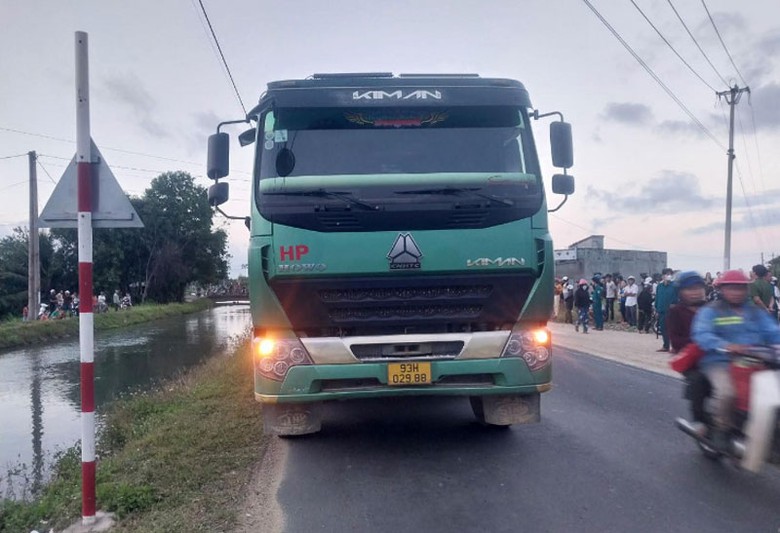 Hiện trường xảy ra vụ tai nạn. Hiện trường xảy ra vụ tai nạn.