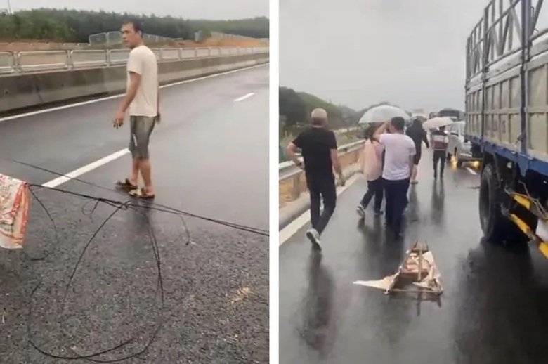 V&igrave; sao một người d&acirc;n căng d&acirc;y chặn ngang cao tốc Tuy&ecirc;n Quang - Ph&uacute; Thọ?- Ảnh 1.