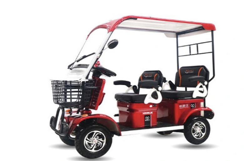 Xe điện mini v&ocirc; tư chạy tr&ecirc;n đường phố Cần Thơ- Ảnh 2.