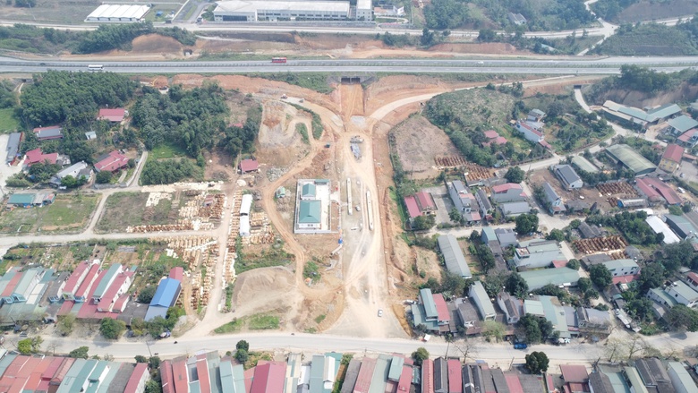 To&agrave;n cảnh n&uacute;t giao 362 tỷ đồng nối TP Y&ecirc;n B&aacute;i với cao tốc Nội B&agrave;i - L&agrave;o Cai- Ảnh 12.