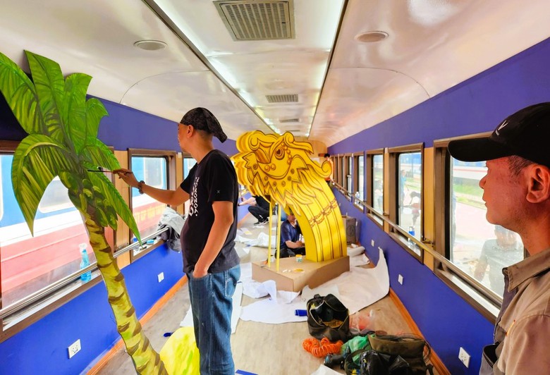 H&igrave;nh ảnh đầu ti&ecirc;n về những toa t&agrave;u sắp vận h&agrave;nh Huế - Đ&agrave; Nẵng- Ảnh 3.