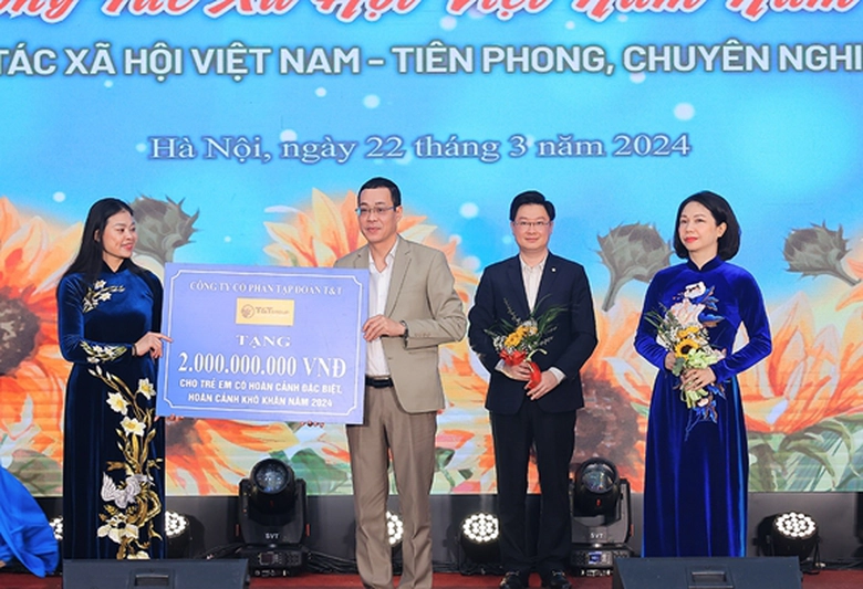 T&T Group tiếp tục ủng hộ 2 tỷ đồng hỗ trợ trẻ em ngh&egrave;o- Ảnh 1.