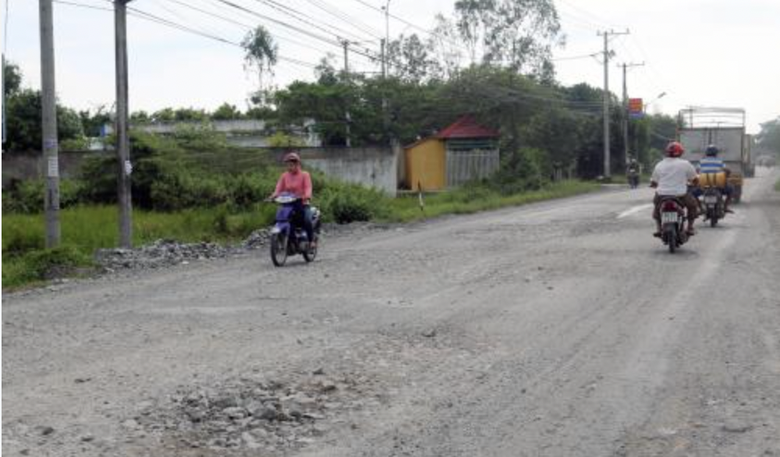Bố tr&iacute; 17,2 tỷ đồng sửa chữa quốc lộ 61 qua Hậu Giang năm 2024- Ảnh 1.