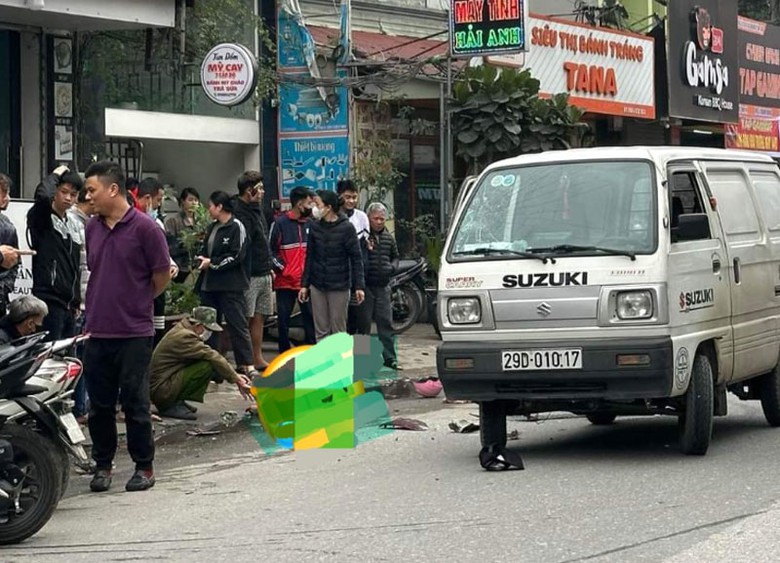 Hiện trường vụ tai nạn khiến người đàn ông tử vong. Hiện trường vụ tai nạn khiến người đàn ông tử vong.