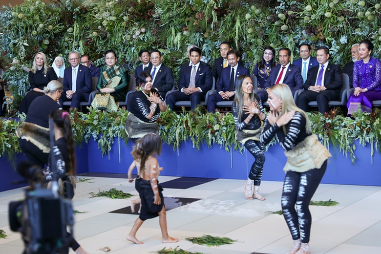 Thủ tướng dự nghi lễ đặc biệt trong lễ đ&oacute;n hội nghị Cấp cao ASEAN - Australia- Ảnh 6.