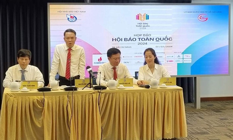 Hơn 100 cơ quan b&aacute;o ch&iacute; tham gia Hội B&aacute;o to&agrave;n quốc năm 2024 tại TP.HCM- Ảnh 1.