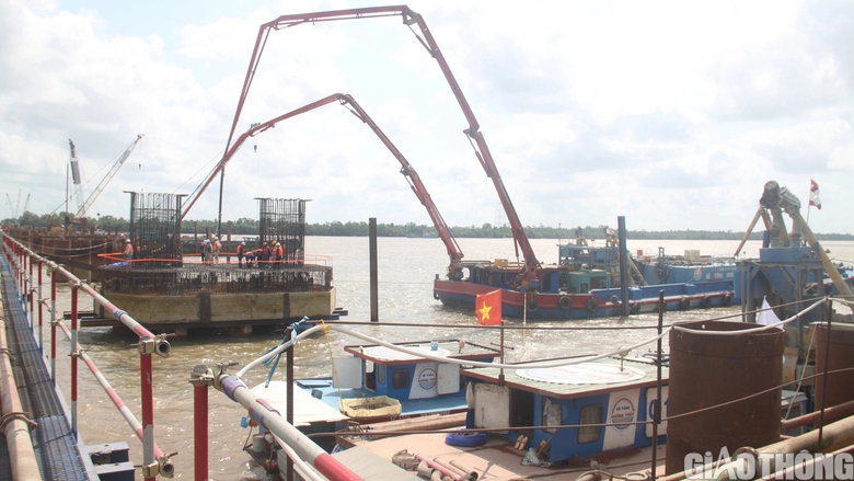 Dự kiến th&aacute;ng 5/2025 sẽ hợp long cầu Đại Ng&atilde;i 2- Ảnh 2.