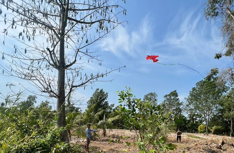 Thả diều, sử dụng thiết bị chiếu s&aacute;ng ảnh hưởng an to&agrave;n bay ở Cần Thơ- Ảnh 1.