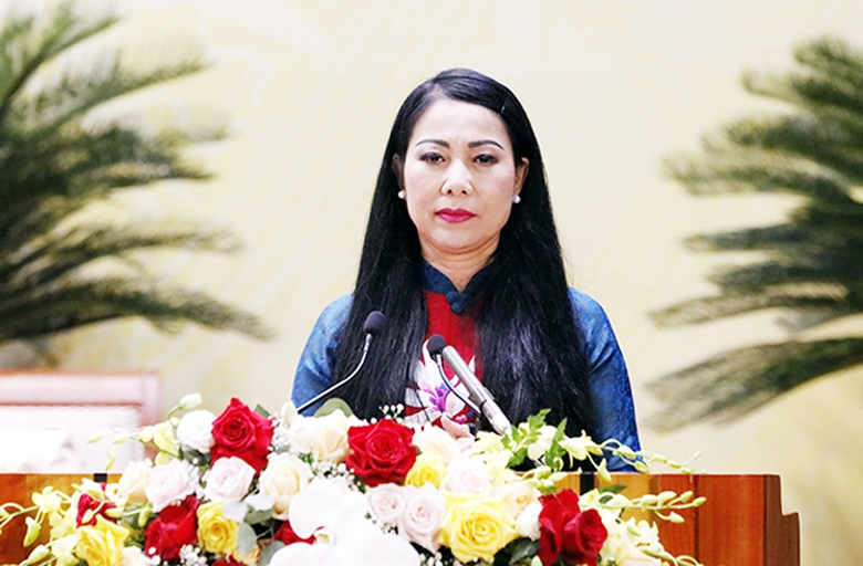 Tạm đ&igrave;nh chỉ nhiệm vụ đại biểu Quốc hội của b&agrave; Ho&agrave;ng Thị Th&uacute;y Lan- Ảnh 1.