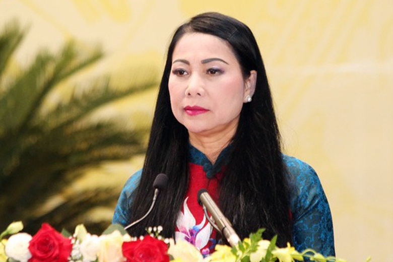 B&iacute; thư Tỉnh ủy Vĩnh Ph&uacute;c Ho&agrave;ng Thị Th&uacute;y Lan bị bắt v&igrave; c&aacute;o buộc nhận hối lộ- Ảnh 1.