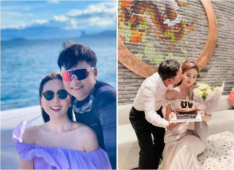 MC Mai Ngọc v&agrave; doanh nh&acirc;n L&ecirc; Ho&agrave;i Nam bất ngờ 