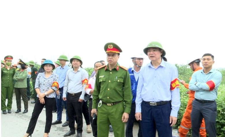 Cưỡng chế GPMB dự &aacute;n V&agrave;nh đai 4 - V&ugrave;ng Thủ đ&ocirc;- Ảnh 1.