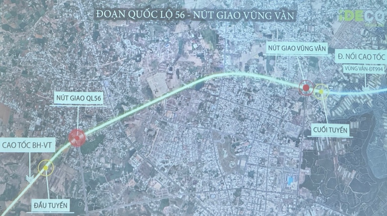 Đường kết nối cao tốc Bi&ecirc;n H&ograve;a - Vũng T&agrave;u c&oacute; mặt bằng trong th&aacute;ng 7- Ảnh 1.