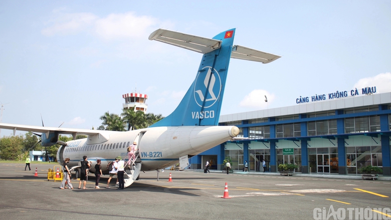 VASCO tăng tần suất khai th&aacute;c đường bay C&agrave; Mau-TP.HCM- Ảnh 1.