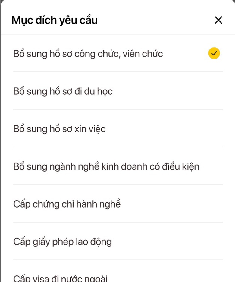 Thủ tục đề nghị cấp phiếu l&yacute; lịch tư ph&aacute;p tại nh&agrave; như thế n&agrave;o?- Ảnh 5.