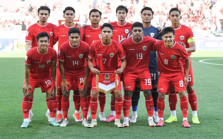 Thắng sốc &ldquo;&ocirc;ng lớn&rdquo;, U23 Indonesia l&agrave;m n&ecirc;n lịch sử ở giải U23 ch&acirc;u &Aacute;- Ảnh 1.