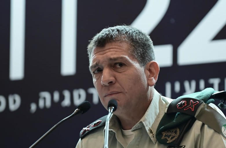 Thiếu tướng Aharon Haliva, Gi&aacute;m đốc Cơ quan t&igrave;nh b&aacute;o qu&acirc;n sự Israel đ&atilde; từ chức v&igrave; những sai lầm li&ecirc;n quan đến cuộc tấn c&ocirc;ng của Hamas v&agrave;o l&atilde;nh thổ Israel h&ocirc;m 7/10/2023. (Ảnh: Jerusalem Post)