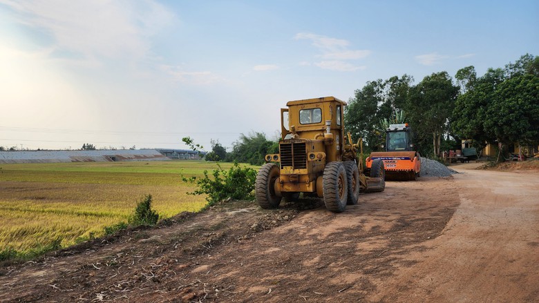 Công trường dự án đường ven biển gần 1.200 tỷ vắng lặng- Ảnh 12. Công trường dự án đường ven biển gần 1.200 tỷ vắng lặng- Ảnh 12.
