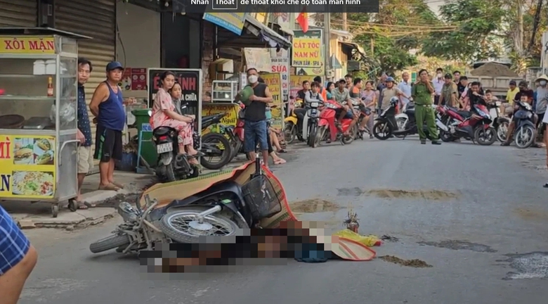 Va chạm với xe m&aacute;y c&agrave;y, người đ&agrave;n &ocirc;ng tử vong tại chỗ- Ảnh 1.