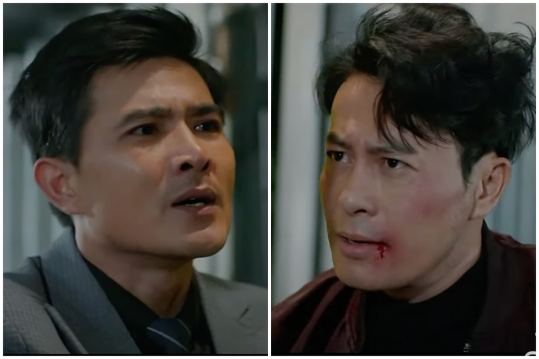 Nghĩa ghen tu&ocirc;ng đ&aacute;nh Vũ v&igrave; cho rằng Vũ l&agrave; bố của đứa trẻ trong bụng Ng&acirc;n H&agrave;.