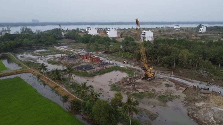 Thiếu gần 250.000m3 c&aacute;t thi c&ocirc;ng đường V&agrave;nh đai 3 đoạn T&acirc;n Vạn - Nhơn Trạch- Ảnh 1.