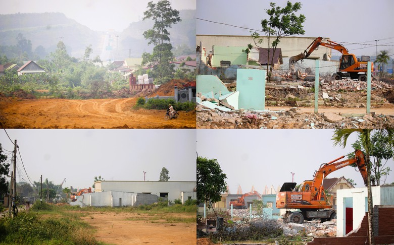 Bộ đội gi&uacute;p d&acirc;n th&aacute;o dỡ nh&agrave;, gấp r&uacute;t giao mặt bằng cao tốc Vạn Ninh - Cam Lộ- Ảnh 12.