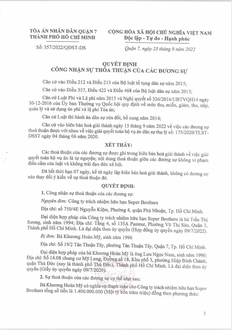 Ca sĩ Orange y&ecirc;u cầu Ch&acirc;u Đăng Khoa đ&iacute;nh ch&iacute;nh th&ocirc;ng tin sai lệch về đền b&ugrave; 1,5 tỷ đồng- Ảnh 4.