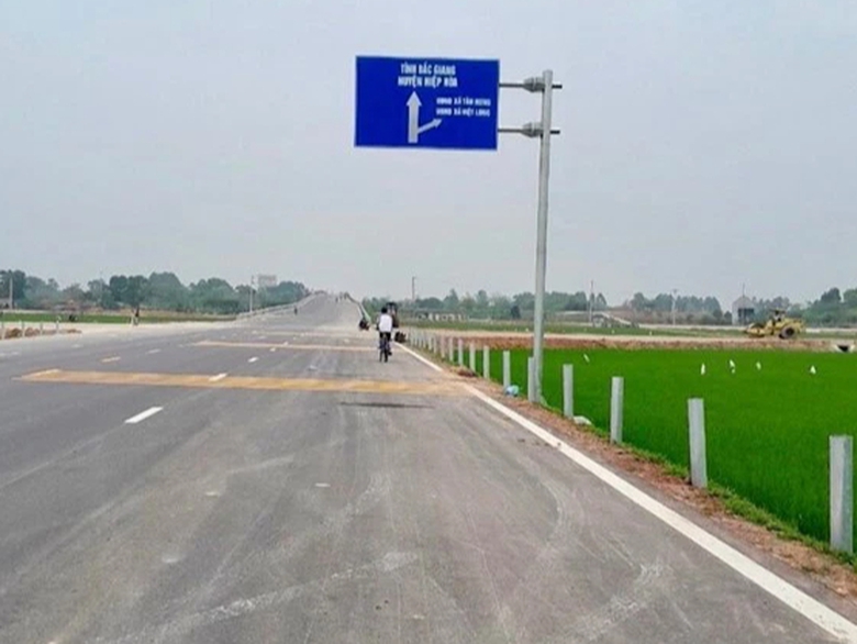 Sắp th&ocirc;ng tuyến đường 4,2km nối H&agrave; Nội - Bắc Giang- Ảnh 1.