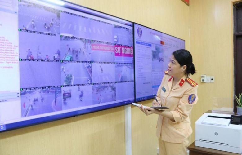 Th&aacute;i B&igrave;nh c&oacute; th&ecirc;m 4 điểm lắp camera để phạt nguội vi phạm giao th&ocirc;ng- Ảnh 1.