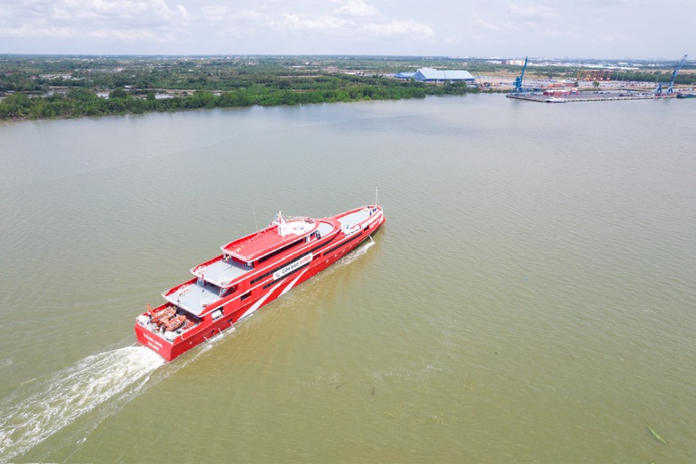 T&agrave;u cao tốc hiện đại lớn nhất Việt Nam bắt đầu chạy tuyến TP.HCM - C&ocirc;n Đảo- Ảnh 8.