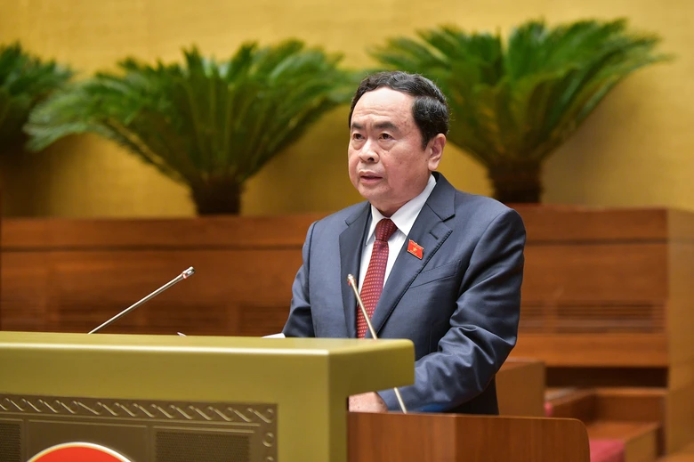 &Ocirc;ng Trần Thanh Mẫn được giới thiệu để bầu Chủ tịch Quốc hội- Ảnh 1.