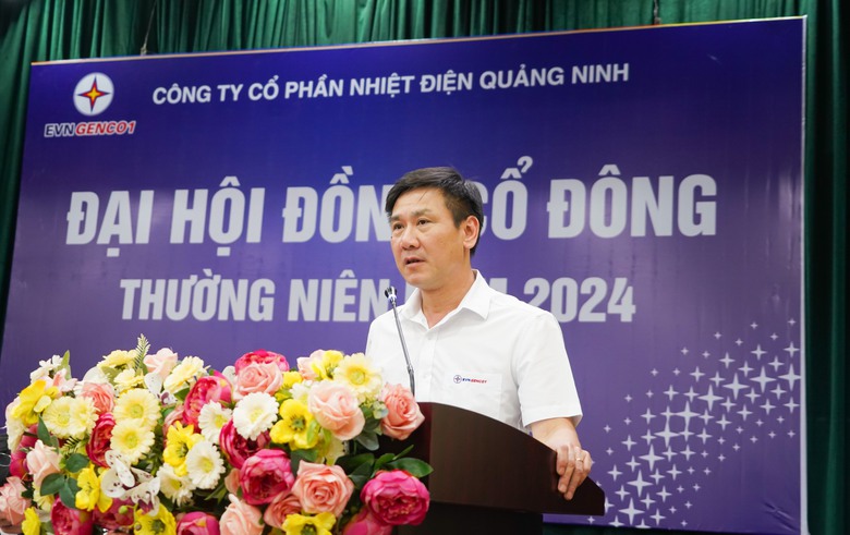 Đại hội đồng cổ đ&ocirc;ng thường ni&ecirc;n năm 2024 C&ocirc;ng ty CP Nhiệt điện Quảng Ninh- Ảnh 4.