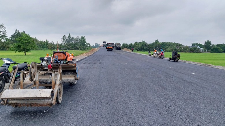 Cuối th&aacute;ng 5, ho&agrave;n th&agrave;nh đường nối QL91 v&agrave; tuyến tr&aacute;nh Long Xuy&ecirc;n- Ảnh 2.