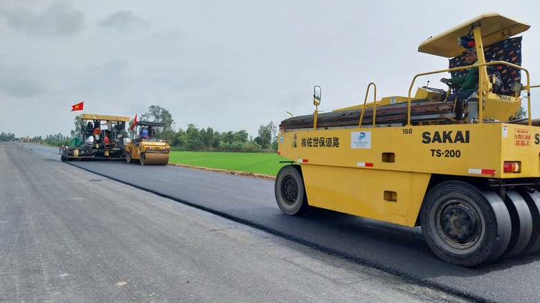 Cuối th&aacute;ng 5, ho&agrave;n th&agrave;nh đường nối QL91 v&agrave; tuyến tr&aacute;nh Long Xuy&ecirc;n- Ảnh 4.