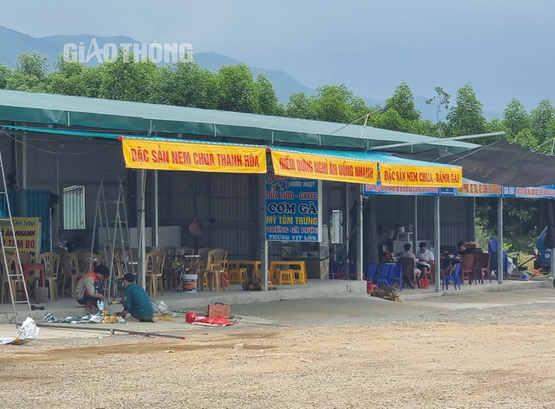 Th&ecirc;m một trạm dừng nghỉ tạm tr&ecirc;n cao tốc qua Thanh H&oacute;a đi v&agrave;o hoạt động- Ảnh 1.