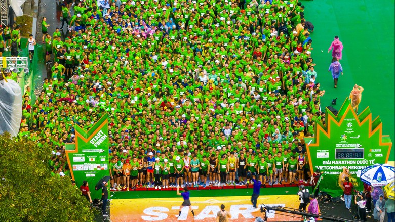 Mekong Delta Marathon Hậu Giang: Khát vọng đưa vận động viên ra đấu trường quốc tế- Ảnh 1. Mekong Delta Marathon Hậu Giang: Khát vọng đưa vận động viên ra đấu trường quốc tế- Ảnh 1.