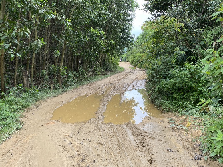 Quảng Ninh: Gập ghềnh đường vào điểm dân cư Bàng Danh- Ảnh 2. Quảng Ninh: Gập ghềnh đường vào điểm dân cư Bàng Danh- Ảnh 2.